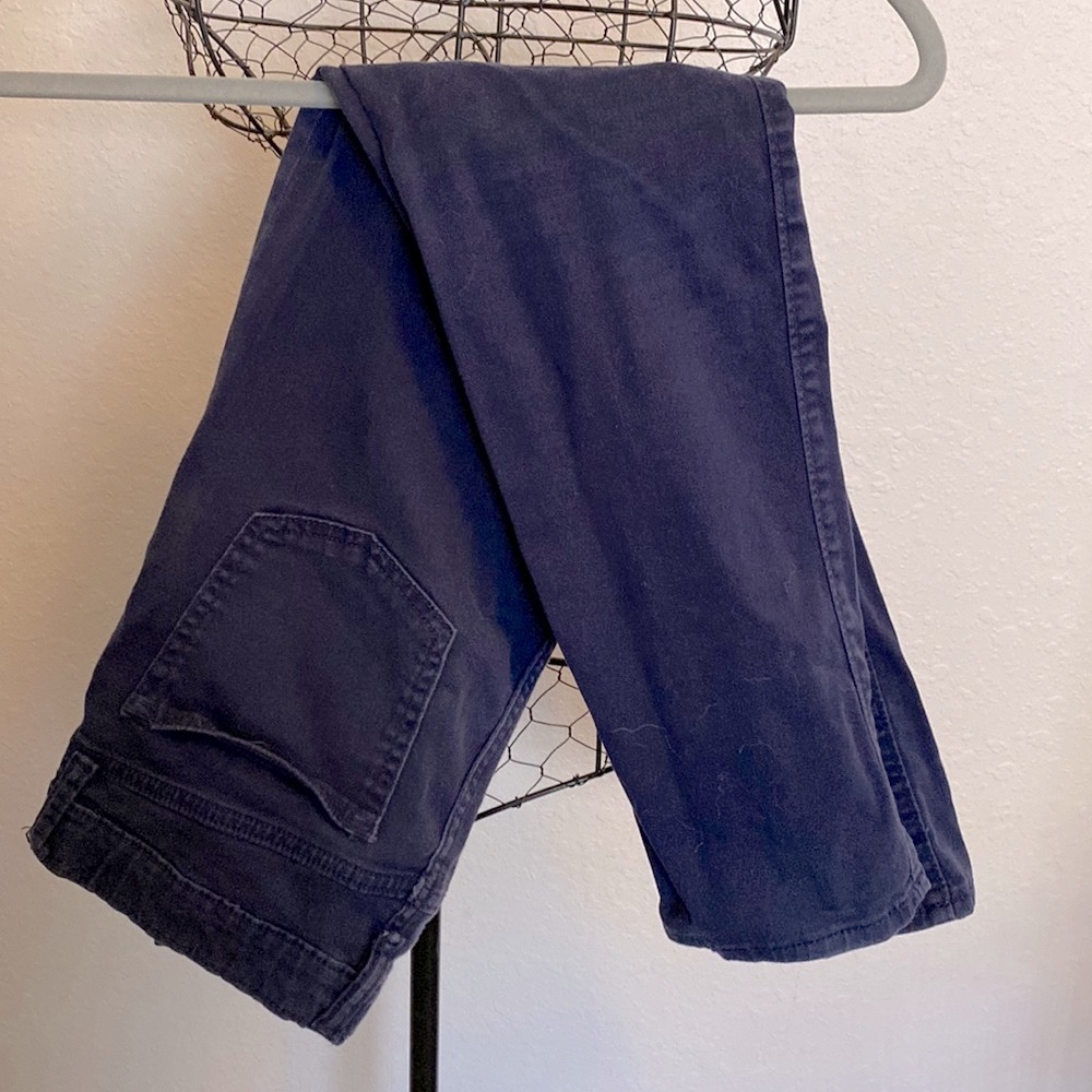 Old Navy boys karate slim dark navy pants size 14